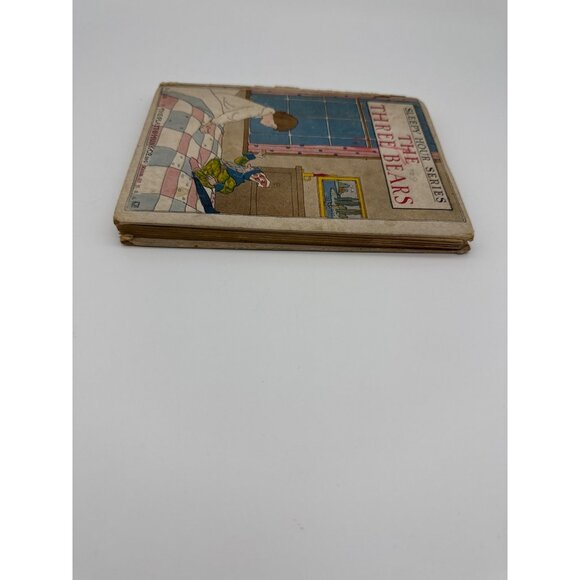 The Three Bears 1906 color illustrated children's book rare hardback - Picture 2 of 9